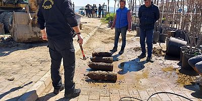 Patlamamış 4 Top Mermisi Bulundu!