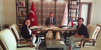 Piri Reis Derneği’nden Milli Eğitim Müdürü Aydın’a Ziyaret