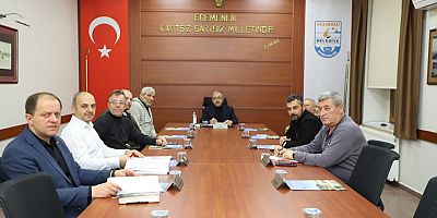 Piri Reis Kordonundaki Esnafla Toplantı Yapıldı