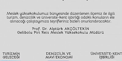 Piri Reis MYO’da Gelibolu Çalıştayı Düzenlenecek