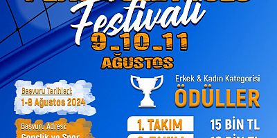 Plaj Voleybolu Festivali İçin Son 2 Gün!