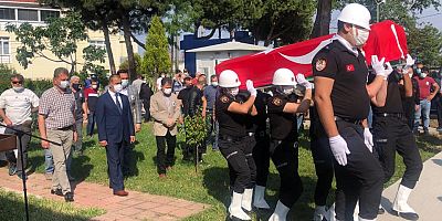 Polis Memuru Son Yolculuğuna Uğurlandı