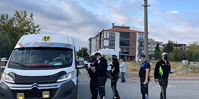 Polis ve Zabıtadan Öğrenci Servislerine Denetim