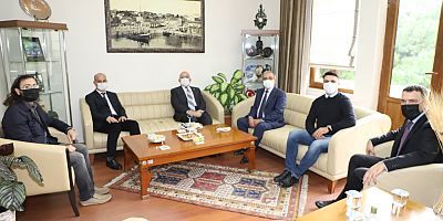 Rektör Murat’tan Başkan Özacar’a Ziyaret