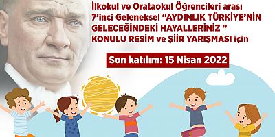 Resim ve Şiir Yarışması İçin Son Başvuru Tarihi 15 Nisan!