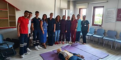 Sağlık Personeline Eğitim Verildi