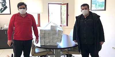 Salamon’dan 5 Bin Maske Bağışı