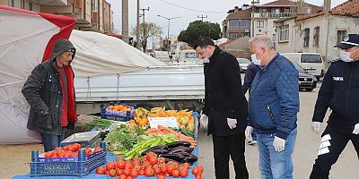 Salı Pazarında Denetimler Yapıldı