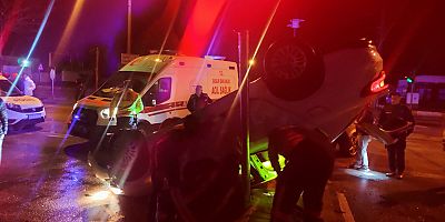 Sanayi Işıklarda Trafik Kazası