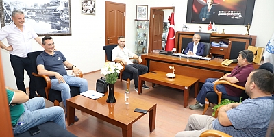 Sanayi Sitesi Kooperaifinden Başkan Özacar’a Ziyaret