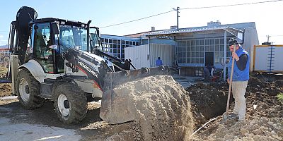 Sanayideki Yeni Parsellerde Altyapı Çalışmaları Yapılıyor