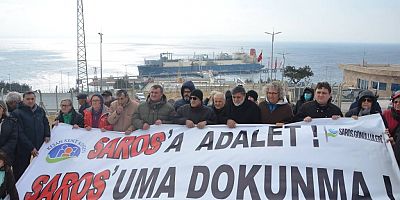 Saros FSRU’ya Gelen Gemiye Tepki!