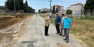 Şehit İsmail Türe Caddesi Genişletiliyor