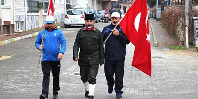 Şehitler İçin İstanbul'dan Çanakkale'ye Yürüyorlar
