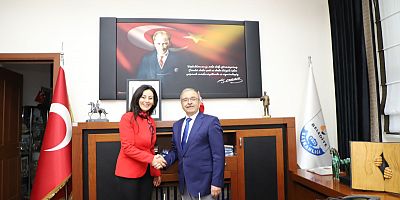 Şentürklü’den Başkan Özacar’a Ziyaret