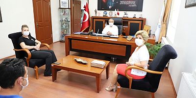 SGK İlçe Müdüründen Veda Ziyareti