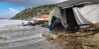 Şiddetli Fırtına Balıkçıları Vurdu
