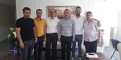 Şoförler Odası’ndan Kaymakam Abacı’ya Ziyaret
