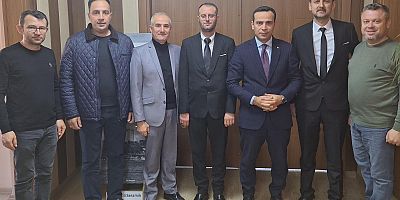 Şoförler Odası’ndan Kaymakam ve Belediye Başkanına Ziyaret