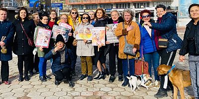 Sokak Canlarının Dostlarından Basın Açıklaması