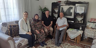 Sürücü’den Babalar Günü Ziyareti