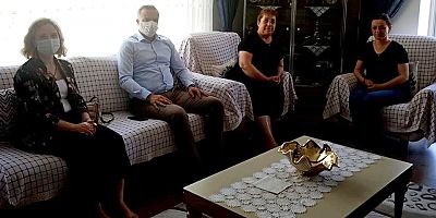 Sürücü’den Taşçı Ailesine Taziye Ziyareti