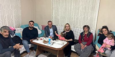 Sürücü, Depremzede Ailelerle İftar Sofrasında Buluştu