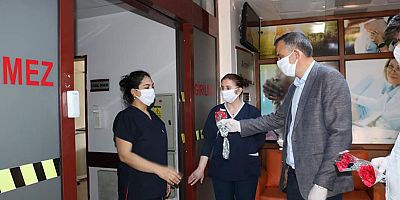 Sürücü, Hemşireler Gününü Kutladı