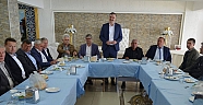 Sürücü Muhtarlarla Kahvaltıda Buluştu