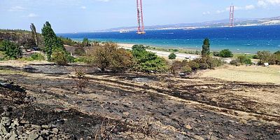 Sütlüce Köyü’nde Yangın