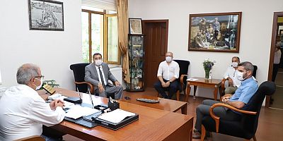 Tarım Kredi Kooperatifi Bölge Müdüründen Başkan Özacar’a Ziyaret