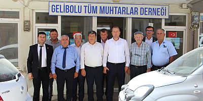 Tarıman’dan Muhtarlar Derneği’ne Ziyaret