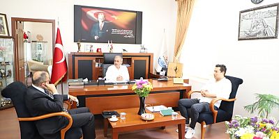 TEB Bankası Şube Müdüründen Başkan Özacar’a Ziyaret