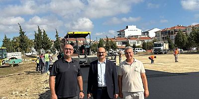 Tenis Kortu Yapım Çalışması İncelendi