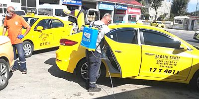 Ticari Araçlar Dezenfekte Edilmeye Devam Ediyor