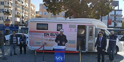 TOKİ Sosyal Konut Tanıtım Aracı Çanakkale’de