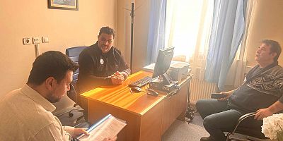 Toplum Sağlığı Müdürlüğü’nden Dernek Başkanı Tosun’a Ziyaret