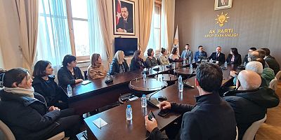 Turan, Bigalı Gazetecileri Gazi Meclis’te Ağırladı