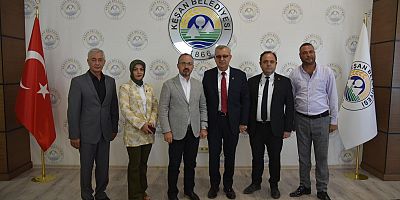 Turan’dan Keşan Belediyesi’ne Ziyaret