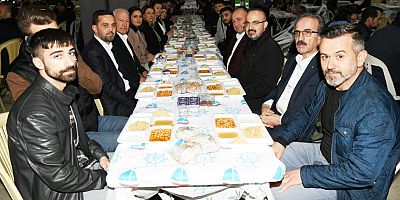 Turan, Memleketi Lapseki’de İftar Yaptı