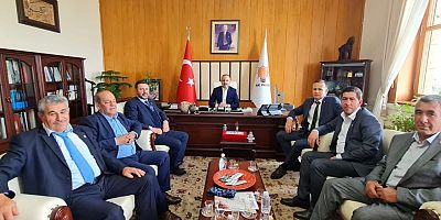 Turan, Ziraat Odaları Başkanlarıyla Görüştü