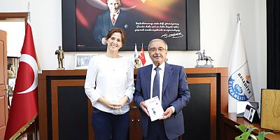 Türk’ten Başkan Özacar’a Ziyaret