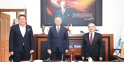 Türker’den, Başkan Özacar’a Ziyaret