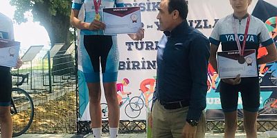 Türkiye Bisiklet Şampiyonasında Birincilik İlçemiz Sporcularında