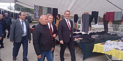 Uz’dan Halk Pazarına Ziyaret