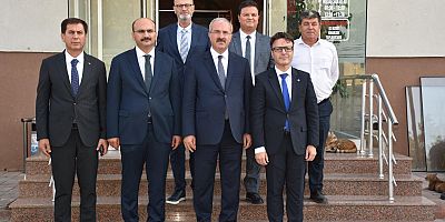 Vali Toraman’dan Başkan Soyuak’a İade-i Ziyaret