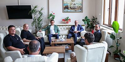 Vali Toraman’dan Kaymakam Koç’a Ziyaret
