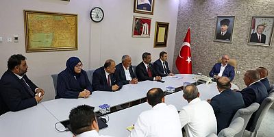 Vali Toraman, Roman Dernek Temsilcileri İle Toplandı
