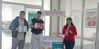 Veremle Mücadelede Öğrenciler Bilgilendirildi