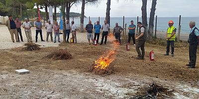 Yangın Tedbirleri Tatbikatı Yapıldı
